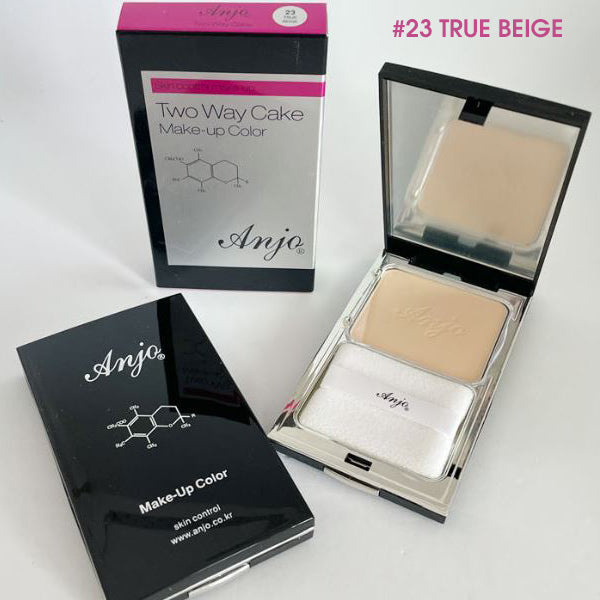 ANJU Two Way Cake Make-up #23 True Beige