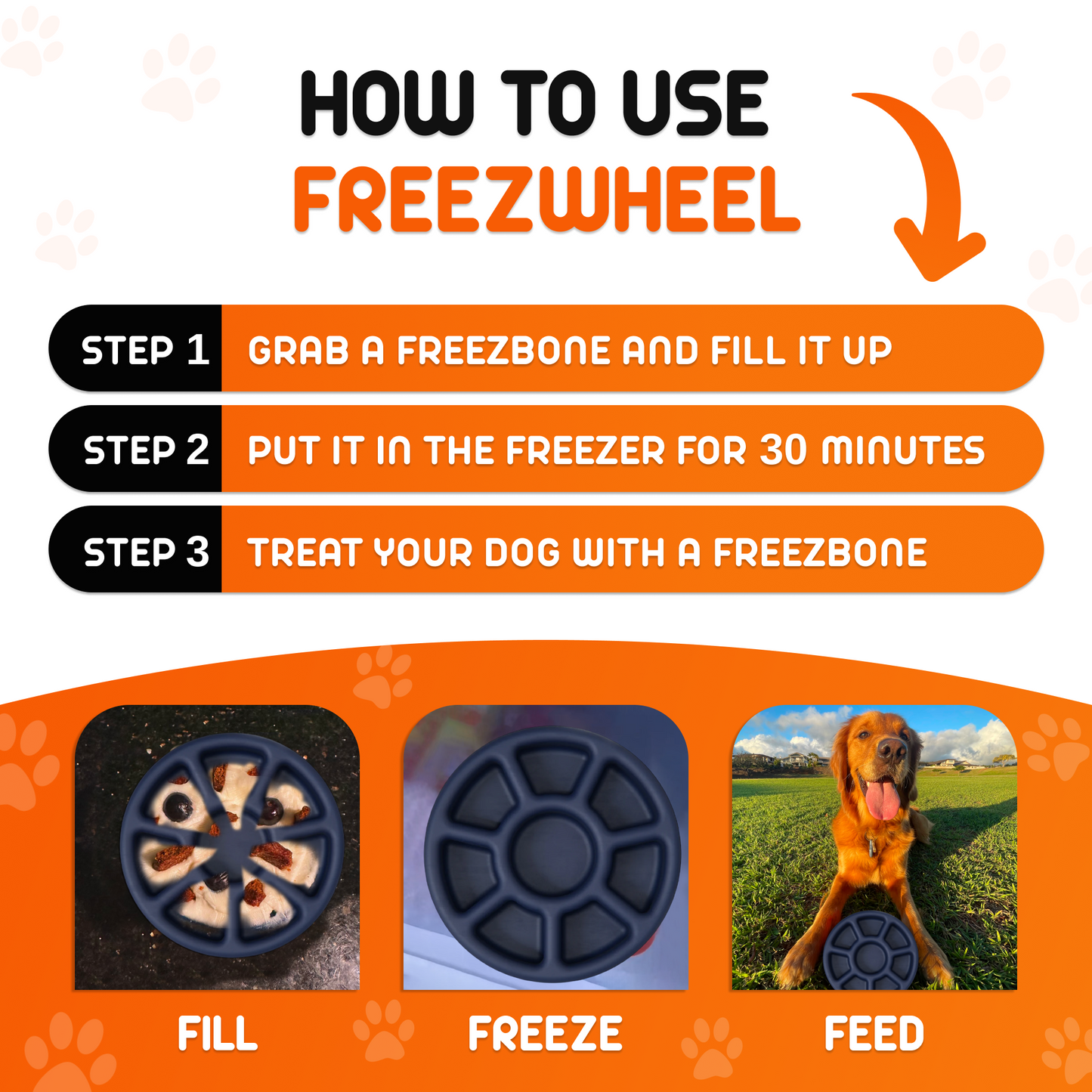 FreezWheel - Durable Interactive Chew