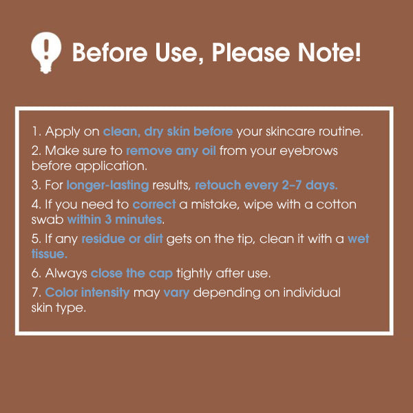 RiRe Fork Eye Brow Tint Tatoo Brush - Grey Brown