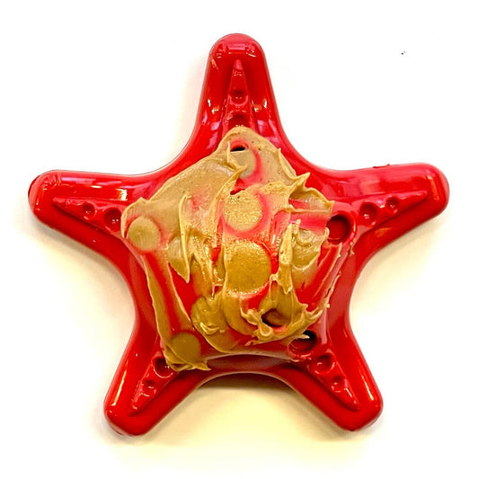 Starfish Nylon Dog Chew Toy for Aggressive Chewers | USA Made | SodaPup