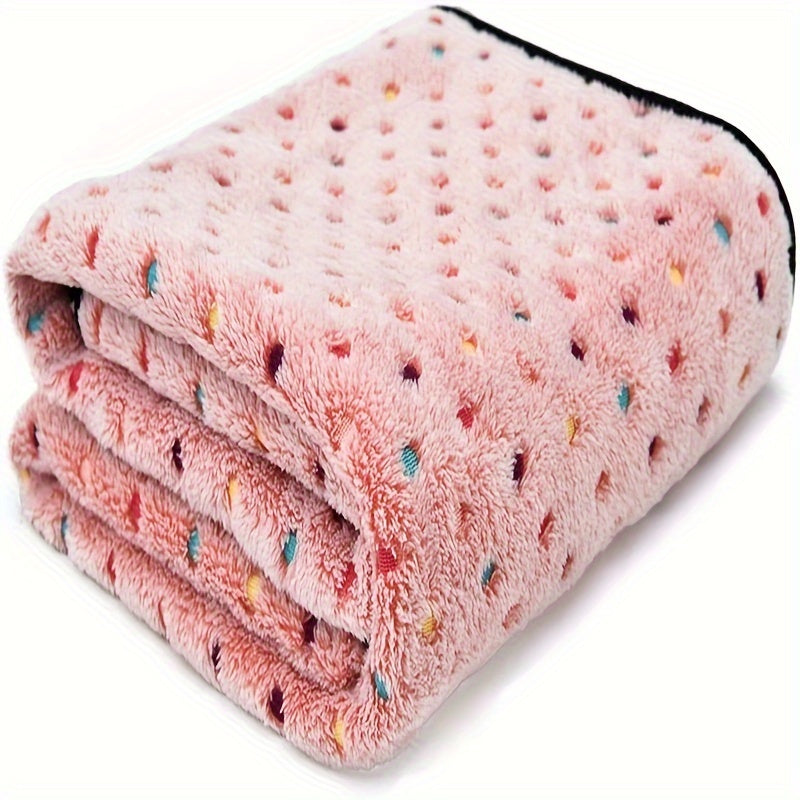 Pet Blanket Coral Velvet Flannel Dog Cat Quilt Dog Bed Mat Dog Blanket