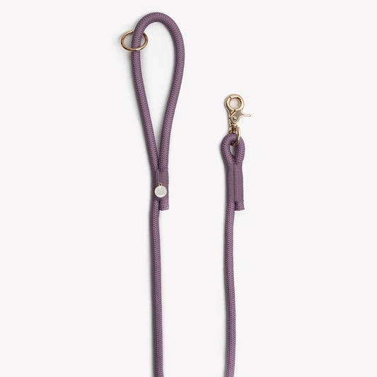 'Lilac' - Braided Rope Leash