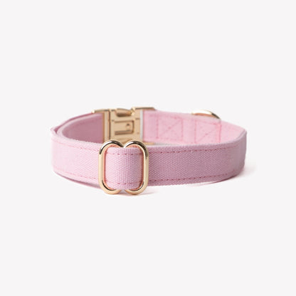 'Pink' - Canvas Dog Collar