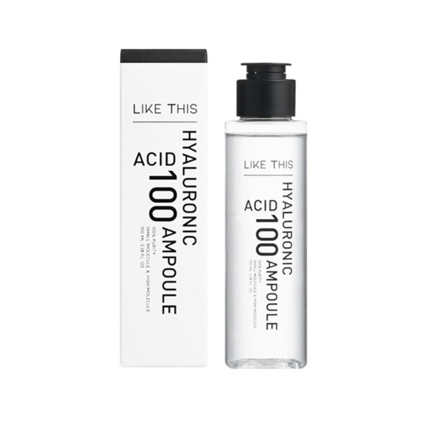 LIKE THIS Pure Hyaluronic Acid 100 Ampoule - Add for Extra Hydration
