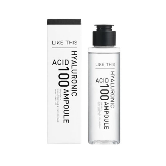 LIKE THIS Pure Hyaluronic Acid 100 Ampoule - Add for Extra Hydration