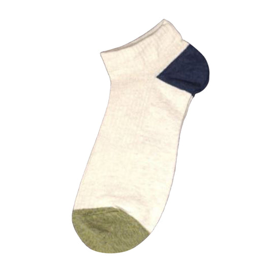 Men's Sneakers Cotton Ankle Socks with Point Colors