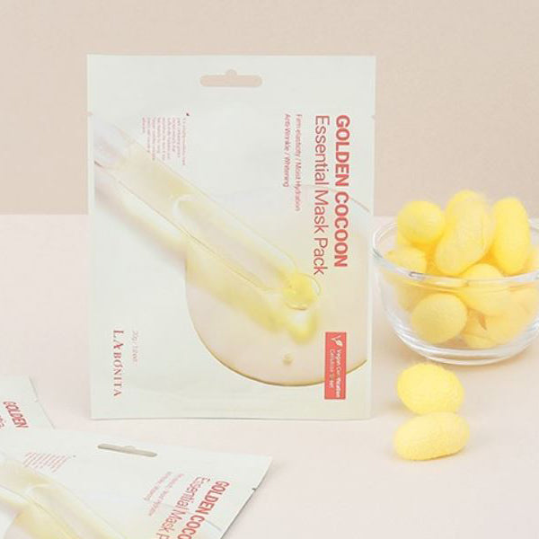 LA BONITA Golden Cocoon Essential Sheet Mask Pack