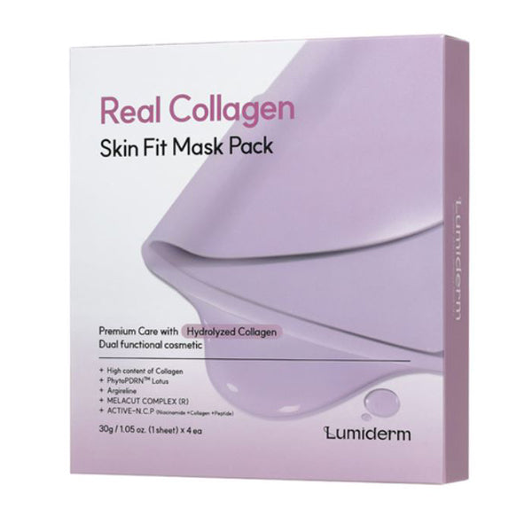 LUMIDERM Real Collagen Skin Fit Mask Pack