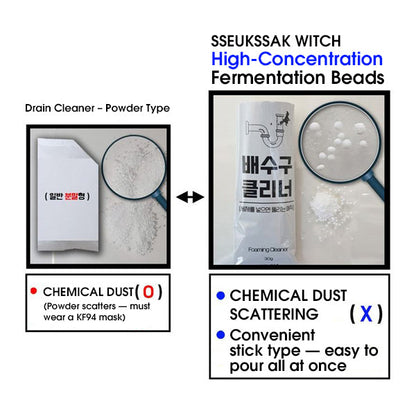 [Sseukssak Witch] Magic Drain Cleanser Powder