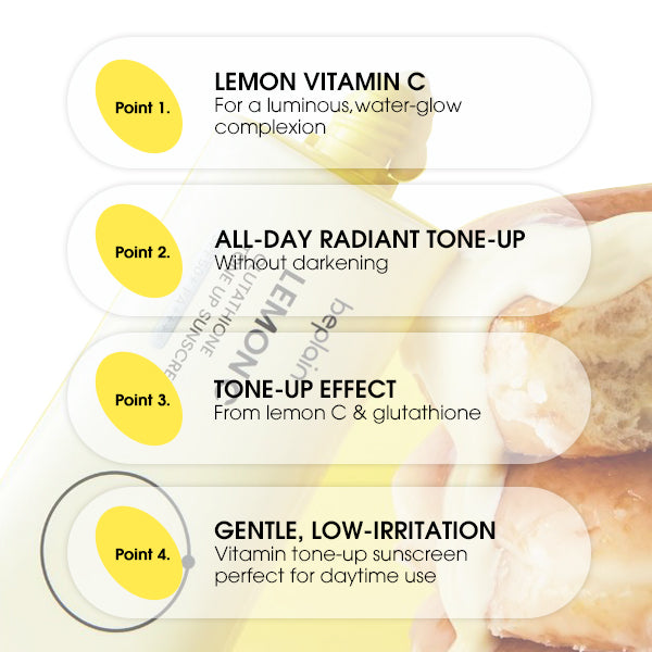 BEPLAIN Lemon C Glutathione Tone Up Suncream