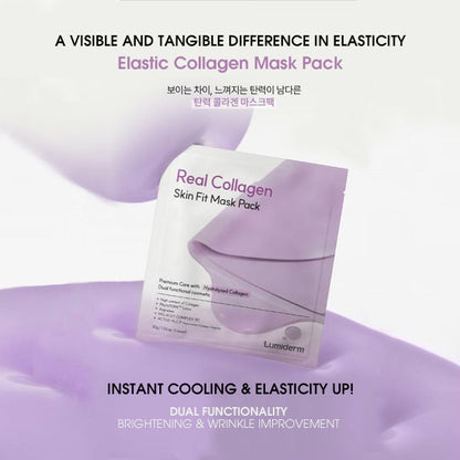 LUMIDERM Real Collagen Skin Fit Mask Pack