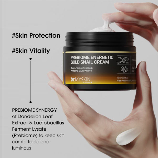 Dr. MYSKIN Prebiome Energetic Gold Snail Cream