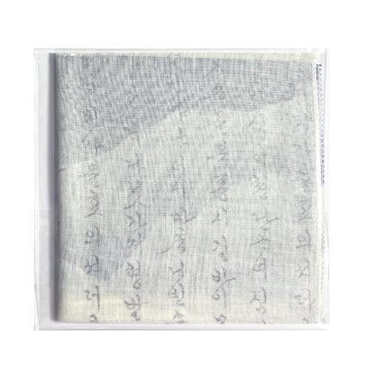 100% Cotton Fashion Square Scarf Made in Korea with Design Pattern