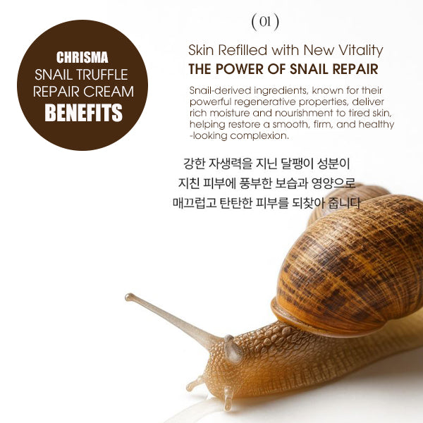 CHRISMA Snail Truffle Repair Cream