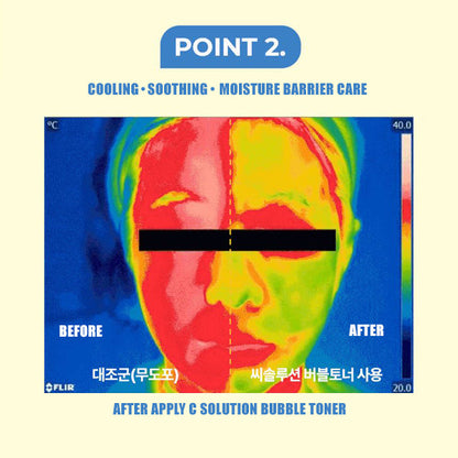 C. SOLUTION Hyaluron Cica Soothing Bubble Toner