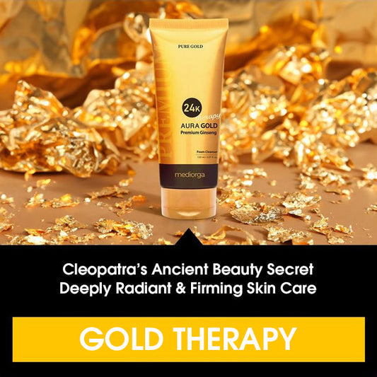 MEDIORGA 24K Aura Gold Foam Cleanser