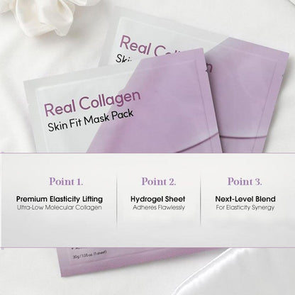 LUMIDERM Real Collagen Skin Fit Mask Pack