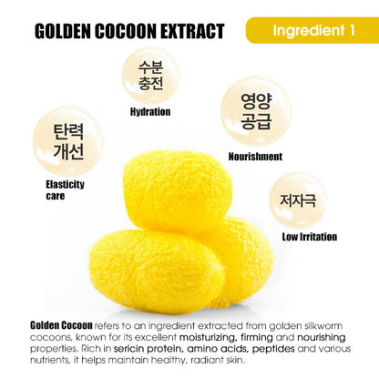 LA BONITA Golden Cocoon Essential Sheet Mask Pack