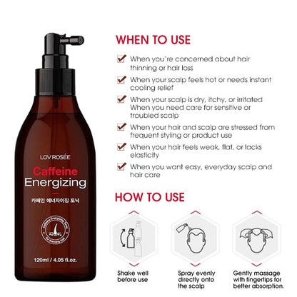 LOV ROSEE Caffeine Hair Tonic