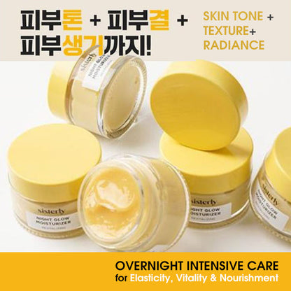 SISTERLY Night Glow Moisturizer Cream