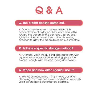 RiRe Collagen Lifting Gua Sha Massage Cream