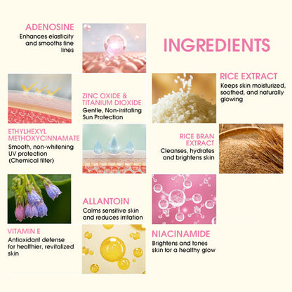 LIMORA Rice Whitening Suncream