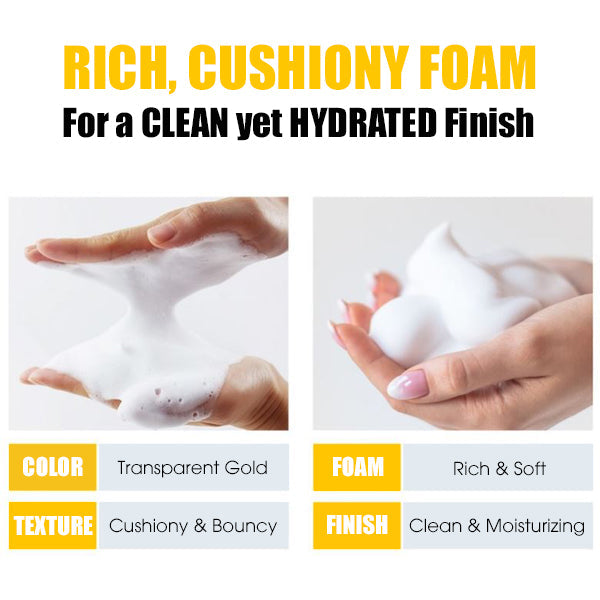 MEDIORGA 24K Aura Gold Foam Cleanser