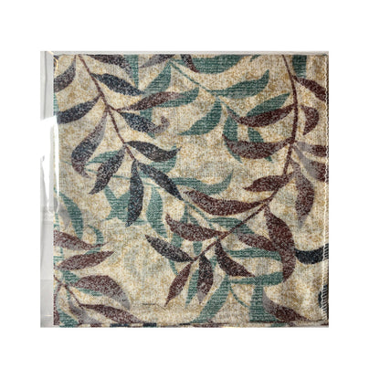100% Cotton Fashion Square Scarf Made in Korea with Design Pattern