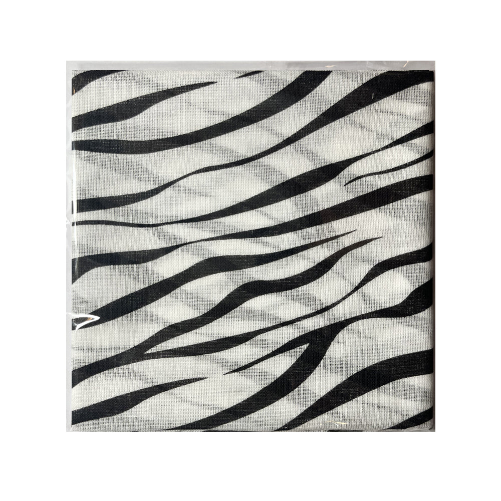 100% Cotton Fashion Square Scarf Made in Korea with Design Pattern