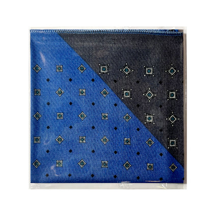 100% Cotton Fashion Square Scarf Made in Korea with Design Pattern