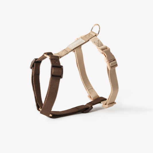 Brown and Tan - Dog Harness
