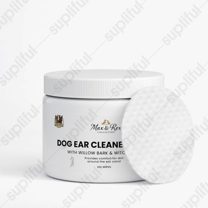The Max & Rex Collection Dog Ear Cleaner Wipes