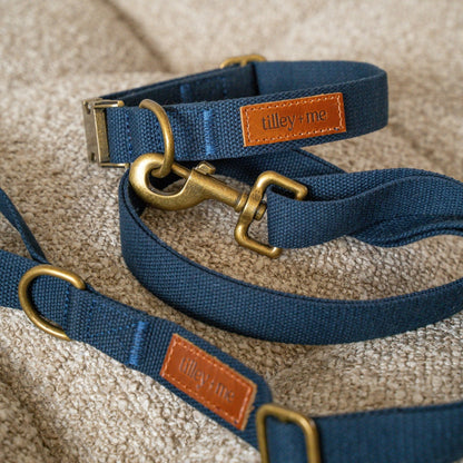 Hemp Cotton Dog Collar - Durable, Sustainable, Adjustable, Lightweight & Soft