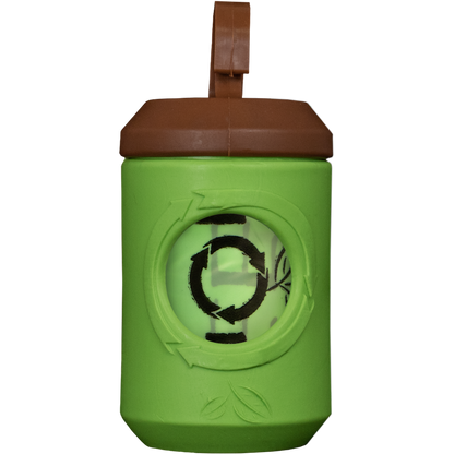 beyondGREEN Dog Poop Bag Leash Dispenser – Clip-On Holder Fits Standard Rolls – Durable & Portable