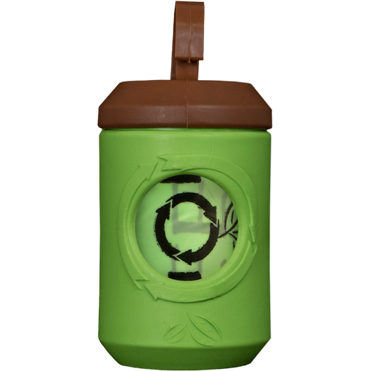 beyondGREEN Dog Poop Bag Leash Dispenser – Clip-On Holder Fits Standard Rolls – Durable & Portable