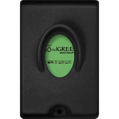 beyondGREEN Single-Pull Dog Waste Bag Dispenser – Wall/Pole Mount – Compatible with Single-Pull Header Packs – Heavy-Duty Construction