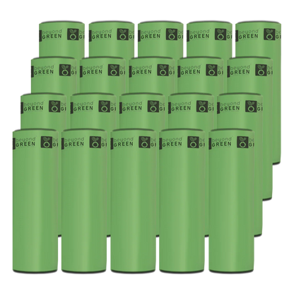 beyondGREEN Dog Waste Bags – Grab & Go Bulk Pack – 200 Bags on Roll with Core - Made in USA, Leak-Resistant, Folded Rolls