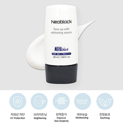 [MESA blue] Neoblock Tone up Sun Screen SPF 50+, PA++++
