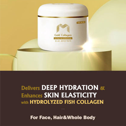 M GOLD Collagen Powder - Premium Protein for Healthy Skin, Hair, and Body