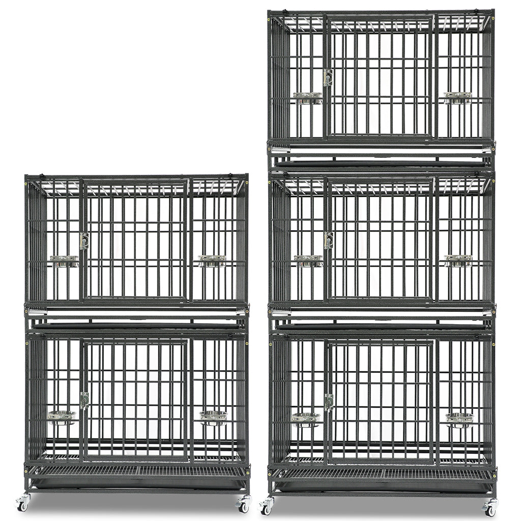37" Stackable Heavy Duty Dog Crate 371D03