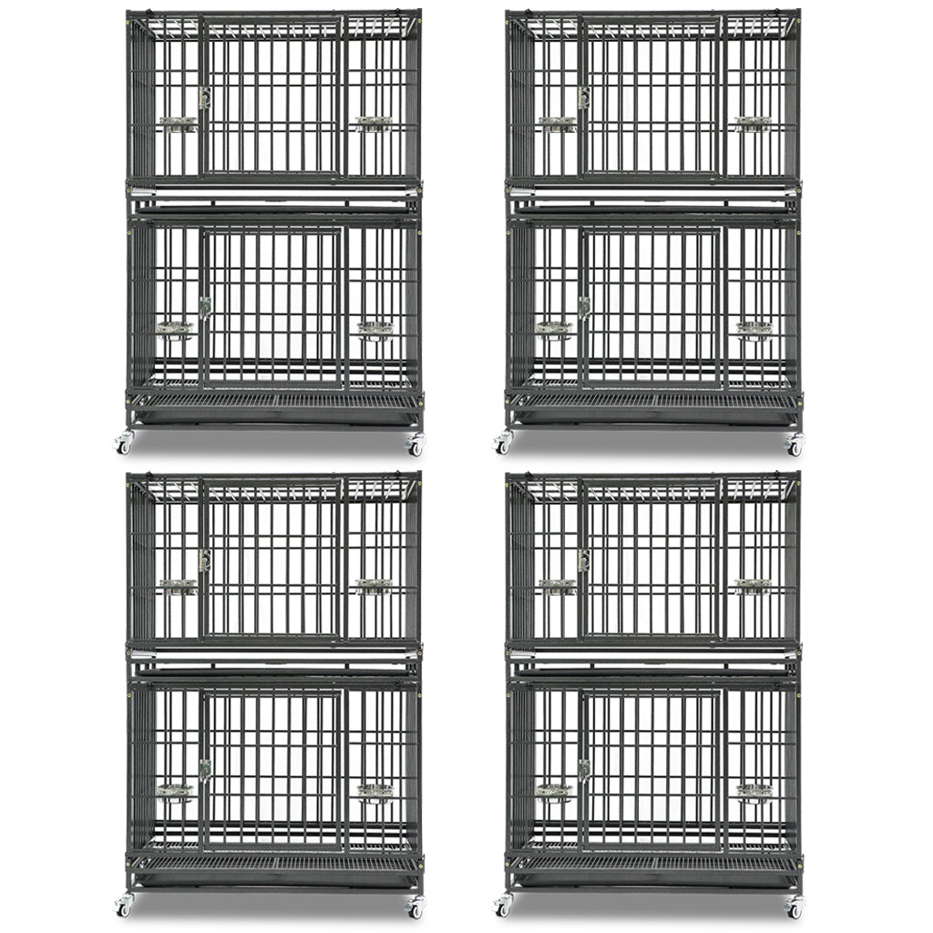 37" Stackable Heavy Duty Dog Crate 371D03