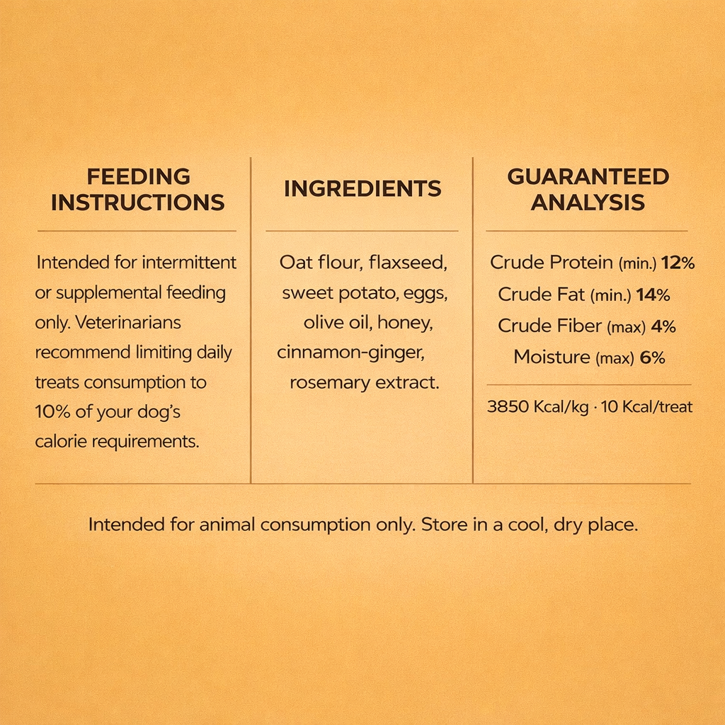 Freezbone Sweet Potato & Honey Dog Treats