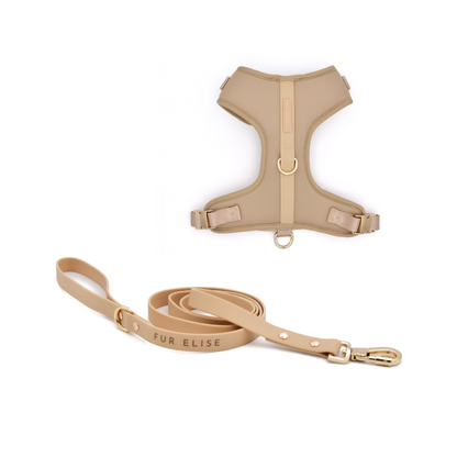 Elise Harness & Leash Set - Sand