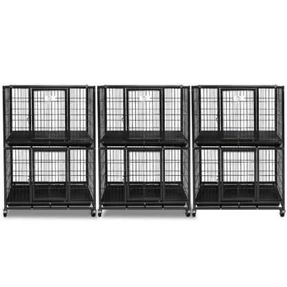 31" Two-Tier Dog Crate 46A