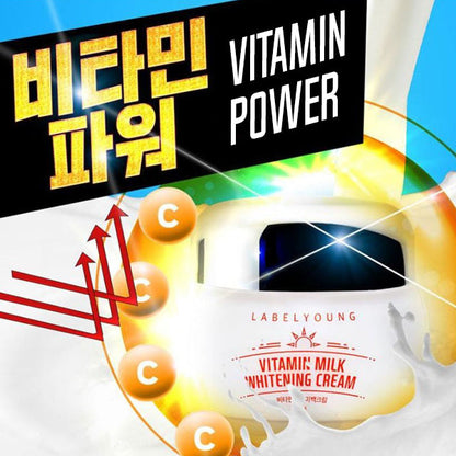 [LABEL YOUNG] Shocking Vitamin Milk Whitening Cream