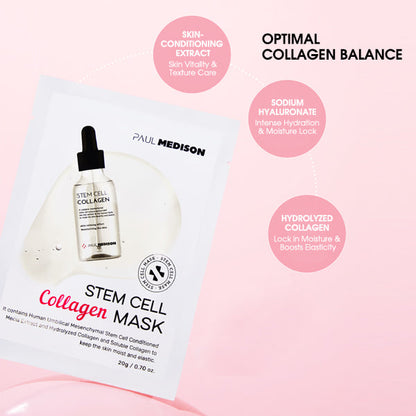 PAUL MEDISON Stem Cell Collagen Sheet Mask Pack