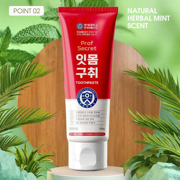 Yonsei Gum Care &amp; Fresh Breath Prof Secret Toothpaste