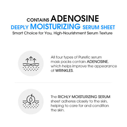 PUREFIC Collagen Serum Sheet Mask