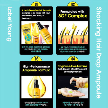 LABEL YOUNG Shocking Hair Drop Ampoule