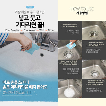 Muro Multifunction Drain Cleaner